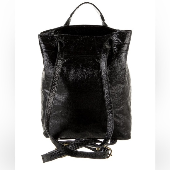 Calleen Cordero Dante  Crinkle Patent Leather Embellished Convertible Bag NWT main image 6